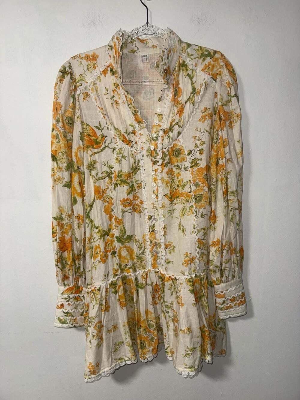 Alemais Songbird Mini Dress Size M